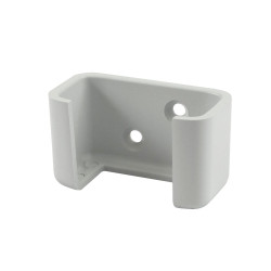 Hammond 1552CHGY Wall Mount Holder for 1552C Sizes, Grey