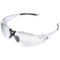 Toolcraft 1781069 Safety Glasses - Black/Clear