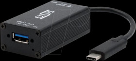 EX-1501HMVS-C 1-port USB-C to A 3.2 Gen 1 managing adapter with 15-KV ESD over