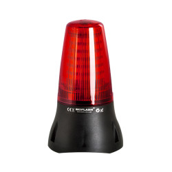 Sygnalizator 24 V DC Migające, stałe Czerwony Montaż powierzchniowy LED