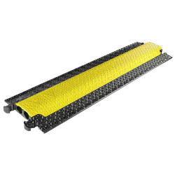 DEFENDER 86100 Cable Bridge Polyurethane Black/Yellow 2 Channels 1005mm