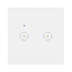 Włącznik podtynkowy podwójny Wi-Fi Tuya Smart Home, biały,OR-SH-17201/W