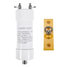 1:2 Balun krótkofalowy 200W Wysoka moc 50 Ohm do 100 Ohm Częstotliwość 1-56MHz Wodoodporna antena Epoksydowa płyta ze stali nier