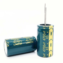 KONDENSATOR 4700UF 63V ELEKTROLITYCZNY Ø22x41mm 10% TNT NICHICON LOW ESR