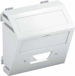 Nośnik multimedialny 45x45mm sw-gr OBO Bettermann, 6104721, szary, (S x W x G) 45 x 45 x 9 mm