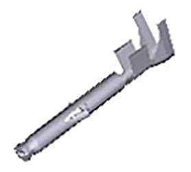 Zacisk zagniatany Żeński TE Connectivity Mini-Universal MATE-N-LOK 22AWG 0.3mm² Obudowa miniaturowego złącza