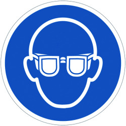 Plakat dot. bezpieczeństwa BHP, PVC Viso