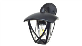 Oprawa Elewacyjna Odina Czarna E27