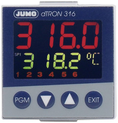 Kompaktowy sterownik Jumo 00475033 (S x W) 48 mm x 48 mm