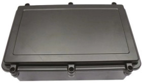 Obudowa ekranowana Czarny z kołnierzem IP67 Silikon, 262 x 182 x 90mm, RS PRO