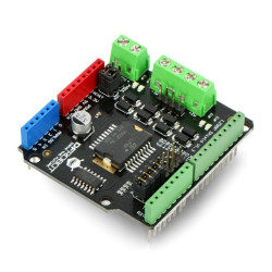 DFRobot Motor Shield L298P v1.3 - dwukanałowy sterownik silników - nakładka dla Arduino 35V/2A