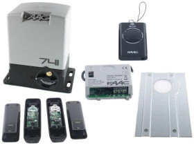 Zestaw Delta 3 - FAAC 741 do 900KG napęd do bramy przesuwnej