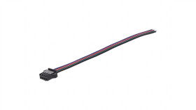 Wtyk Rgb 4-Pin Czarny Do Sterownika