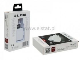 Ładowarka sieciowa; wyj. 2x USB; 1A lub 2,1A