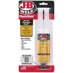 J-B Weld 50132UK PlasticWeld&#x2122; Epoxy Syringe 25ml