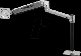 45-384-026 Ergotron LX HD monitor arm, up to 49 inches, table bracket