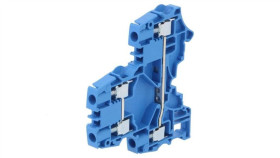 Złączka Szynowa Snk 0,2÷6Mm2 Tory 2 Zaciski 4 Niebieski 300V 1Snk506220r0000...