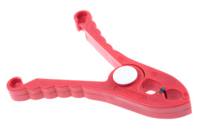 Dociskacz poziomy Knipex otwarcie szczęk 15mm Zaciski izolacyjne z tworzywa sztucznego