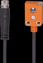 Reflecting light barrier, 0.03-1 m, PNP, 10-30 VDC, M8-connector, IP65, O7P201