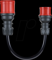 CH-04-03 Gemini flex adapter 22 kW to CEE red 16 A