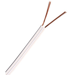 Mercury 801.330UK 100m White / Black 13/0.18 Loudspeaker Cable