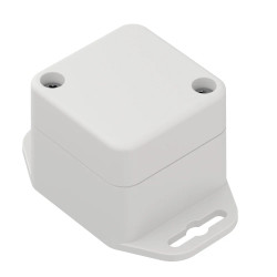 Obudowa hermetyczna z uchem ZP45.45.40 jasnoszara ABS