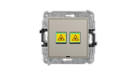 Icon Mechanizm Gniazda Światłowodowego/Optycznego Podwójnego, Bez Pola...