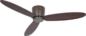 CasaFan ECO PLANO II 132 BZ-NB WiFi Flügel Nussbaum Wentylator sufitowy 28 W (Ø x W) 132 cm x 160 mm brąz pilot zdalnego