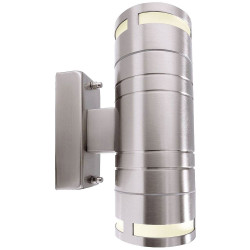 Deko Light 731010 Zilly II Wall Light Stainless Steel Up &amp; Down GU10