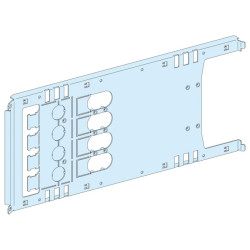 PrismaSet Płyta montażowa do poziomego NSX630, dźwignia 4P LVS03454