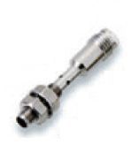 E2E-S05S12-MC-C1, Czujnik indukcyjny, M5, NPN/NO, sr=1.2mm, złącze M8 – 3 stykowe, czoło zakryte, obudowa ze stali szlachetnej,