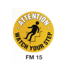 Beaverswood Floor Marker 430mm dia. Watch Your Step