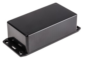 Obudowa ABS szerokość zew. 65 mm długość zew. 120 mm wys. zew. 40 mm Hammond IP54 Czarny