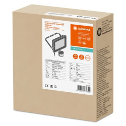 Projektor LED FLOOD COMPACT SENSOR V 50W 5000lm 4000K IP65 SYM 100 (z czujnikiem ruchu) czarny 3 LATA GWARANCJI 4058075575325