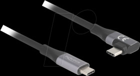 81131 USB 4.0 cable, 40 Gbit/s, 240 W, 4K 60Hz, 2 m, angled