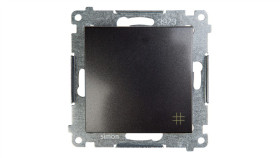 Simon 54 Łącznik Krzyżowy Antracyt Dw7a.01/48