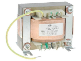 Transformator: sieciowy, 230VAC, 250V, 20V, 6,3V, 0,18A, 0,18A, 3,5A TSL 70/001