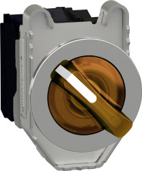 Schneider Electric XB4FK125M5 XB4FK125M5 Przełącznik wyboru pomarańczowy 1 szt.