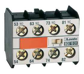 Styk pomocniczy Lovato 4 1NC + 3NO BG Śruba na szynę DIN