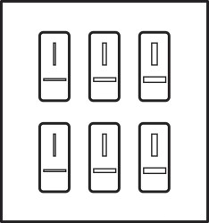 Akcesoria montażowe Maska szczelinowa SICK do Czujniki