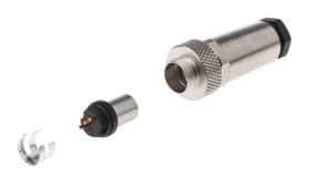 Złącze okrągłe 2-pinowe M9 Kabel Wtyk binder Męski IP67 712