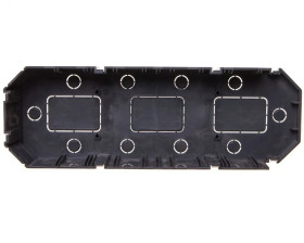 Simon Connect Dolna osłona ramki osprzętowej szara FBA450/1