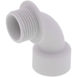 Wiska 10110777 Elbow union M25 Polyamide Grey-white