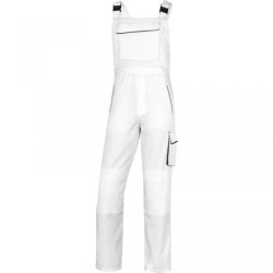 Ogrodniczki kolor biały rozmiar XS M6SALBCTPT