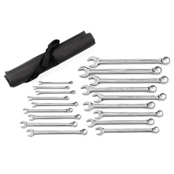 Zestaw narzędzi nastawnych Zestaw kluczy oczkowych GearWrench 7 → 24 mm 18 szt.