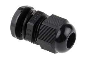 Dławnica kablowa gwint M16 Nylon 66 min. średnica kabla 5mm max. średnica kabla 10mm +100°C IP68