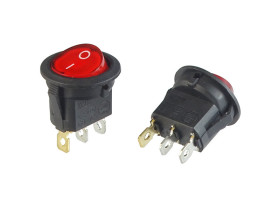 Przełącznik kołyskowy T120 KCD1-105 230V podświetlany ON-OFF