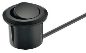Przełącznik kołyskowy - włączanie i wyłączanie, czarny, Häfele Lighting, 83389106