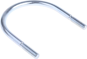 U-Bolt, Stalowe, ocynkowany, M12, szer. 114mm, RS PRO