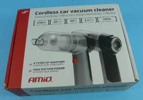 ODKURZACZ SAMOCH.AKU HEPA 40W 4Ah